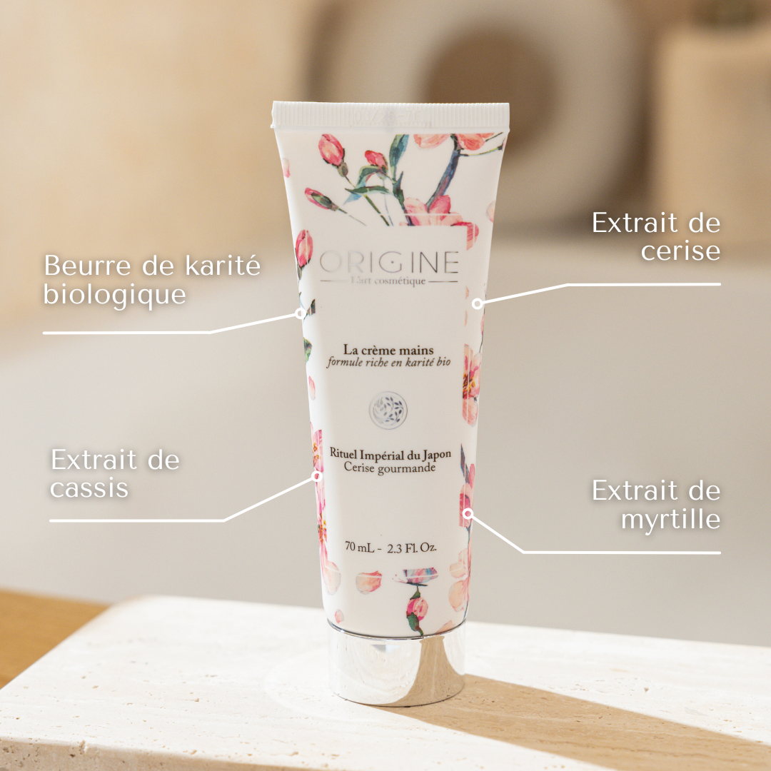 Crème mains - Cerise gourmande