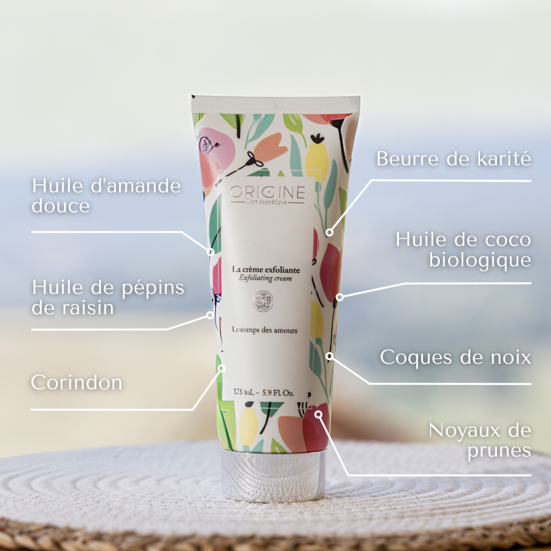 La crème exfoliante - Le temps des Amours