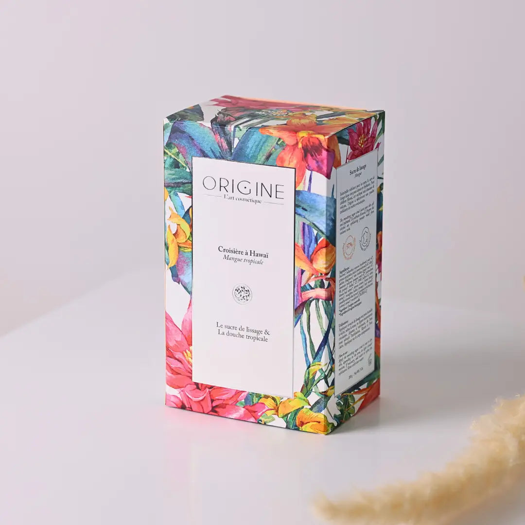 Coffret duo - Croisière à Hawaï - Sucre de lissage et gel douche