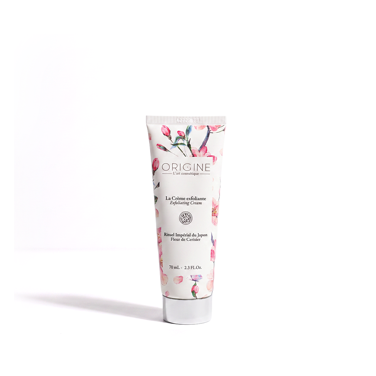 Tube de Crème Exfoliante Fleur de Cerisier 70 ml, collection Voyage Rituel impérial du Japon, Origine