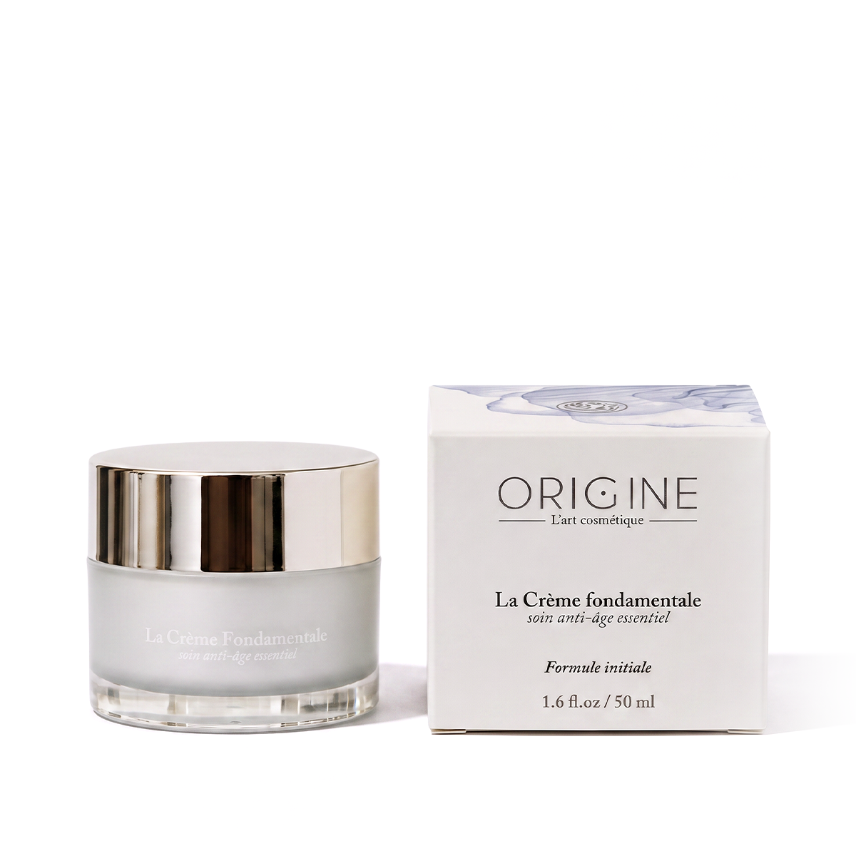 Pot de La Crème Fondamentale Formule Initiale 50 ml, gamme Jeunesse Fondamentale Origine