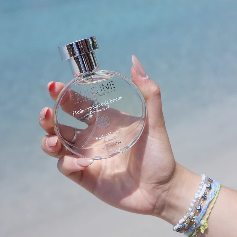 Huile satinante de beauté - Monoï - Escale à Mooréa