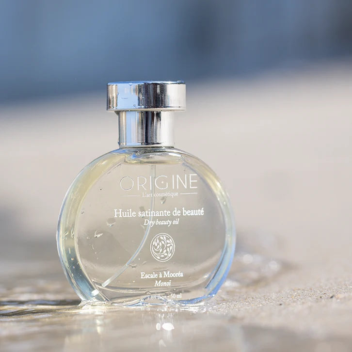 Huile satinante de beauté - Monoï - Escale à Mooréa