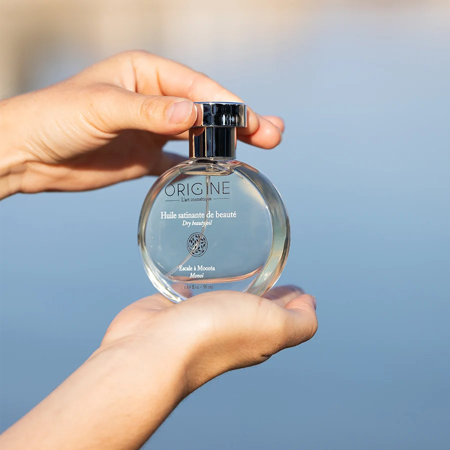 Huile satinante de beauté - Monoï - Escale à Mooréa