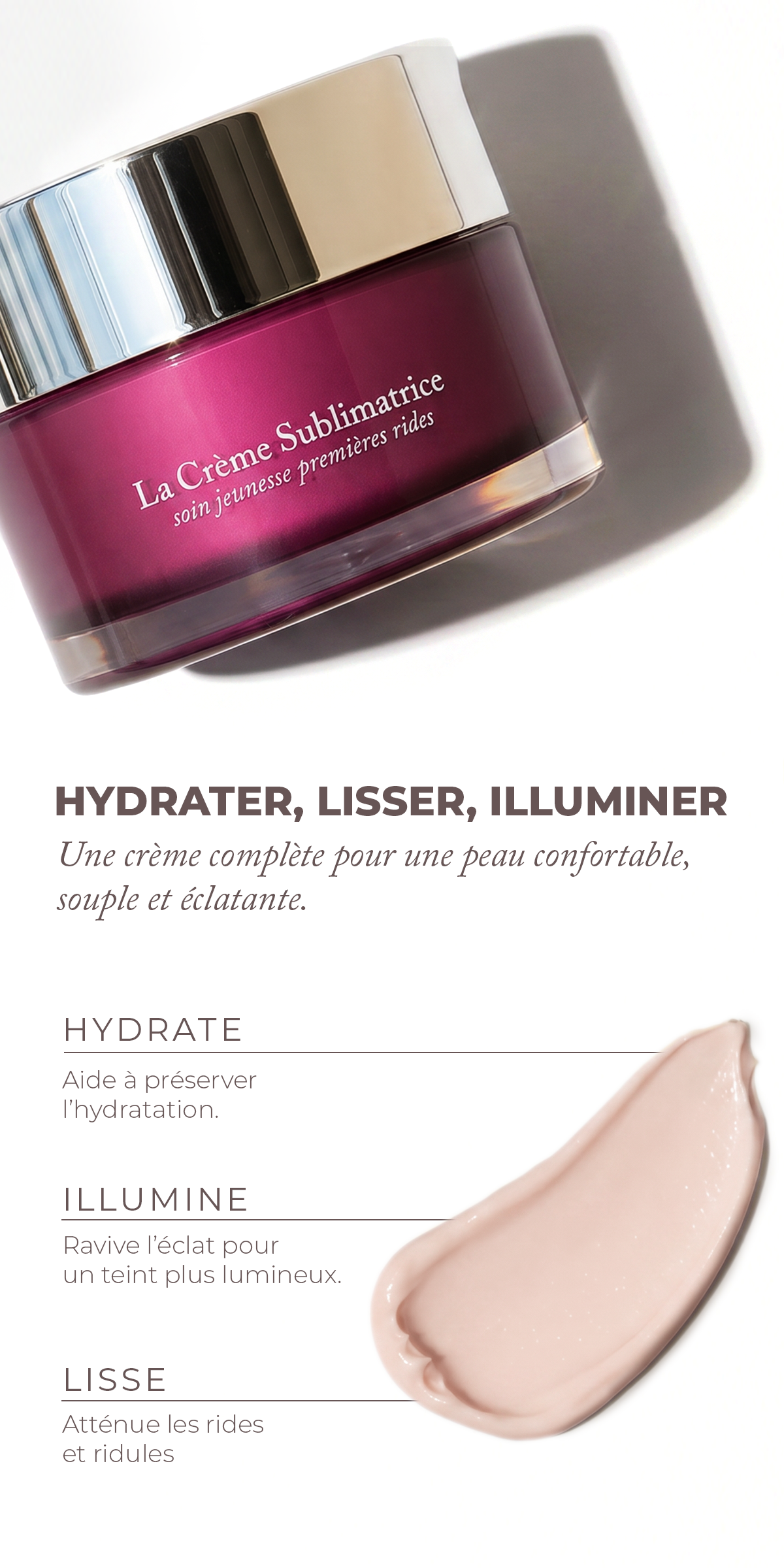 La Crème Sublimatrice au Collagène – Formule Initiale
