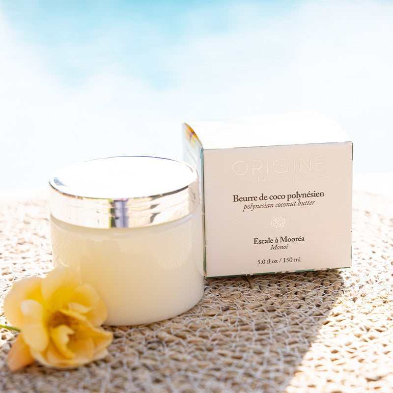 Beurre de coco - Monoï - Escale à Mooréa