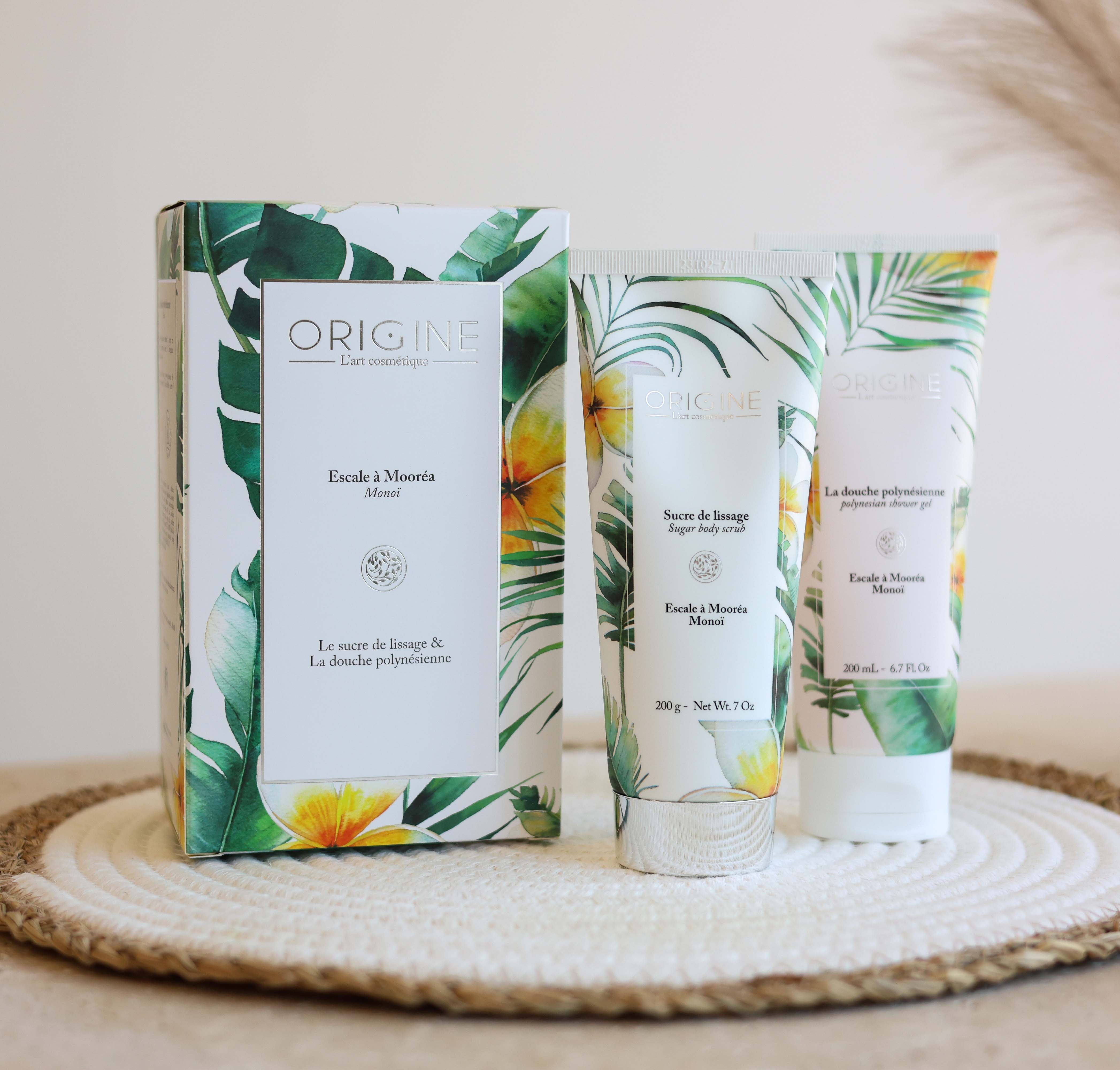 Duo box set - Stopover in Moorea - Smoothing sugar and shower gel