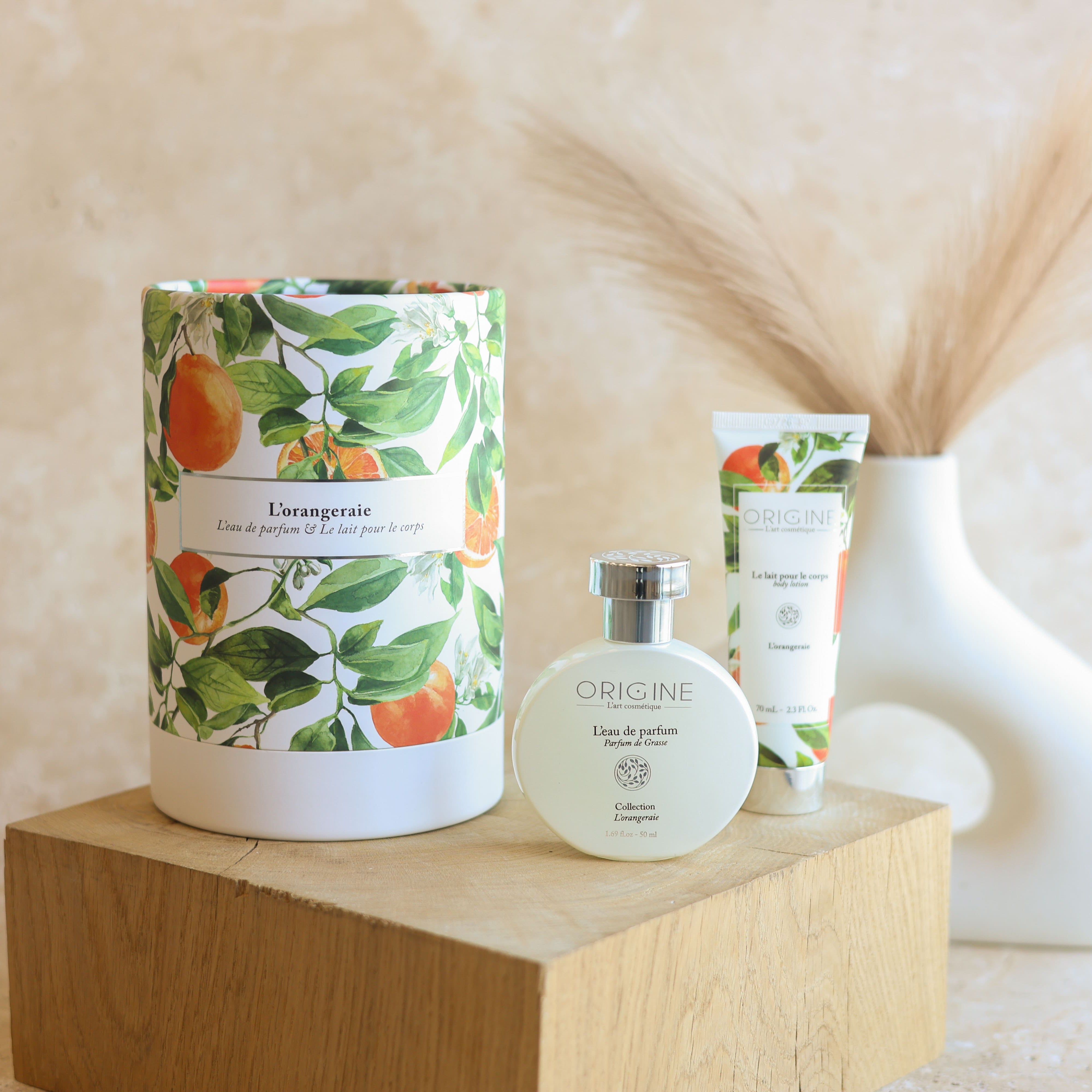 Coffret - L'Orangeraie - Eau de parfum 50 ml & lait pour le corps 70ml