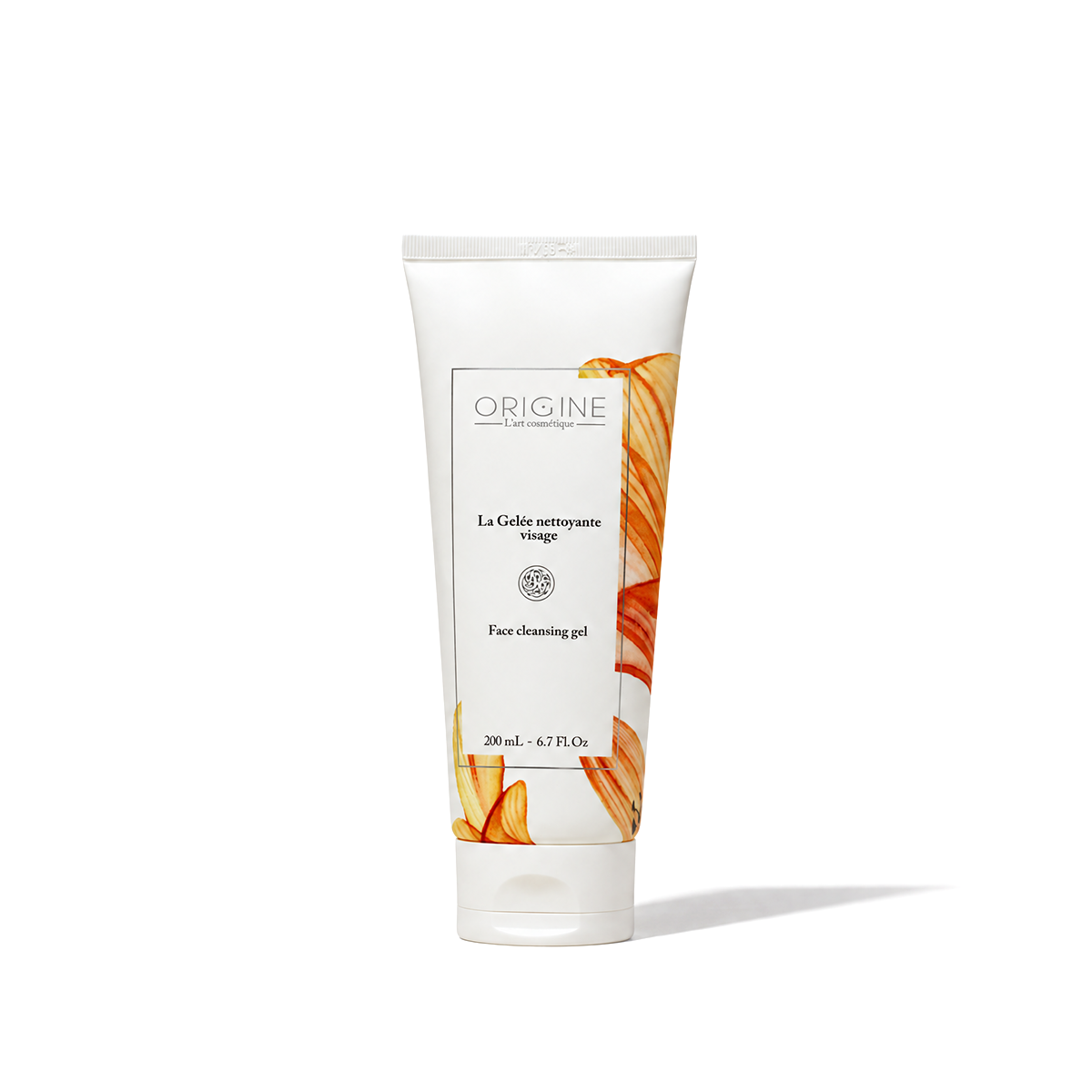 Flacon de Gelée Nettoyante Visage 200 ml, gamme visage Origine