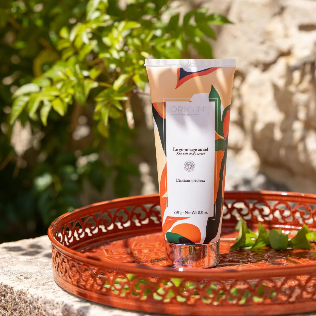 Exfoliating salt - The precious moment