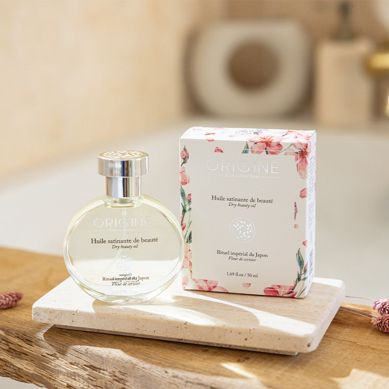 Huile satinante de beauté - Fleur de ceriser - Rituel impérial du Japon