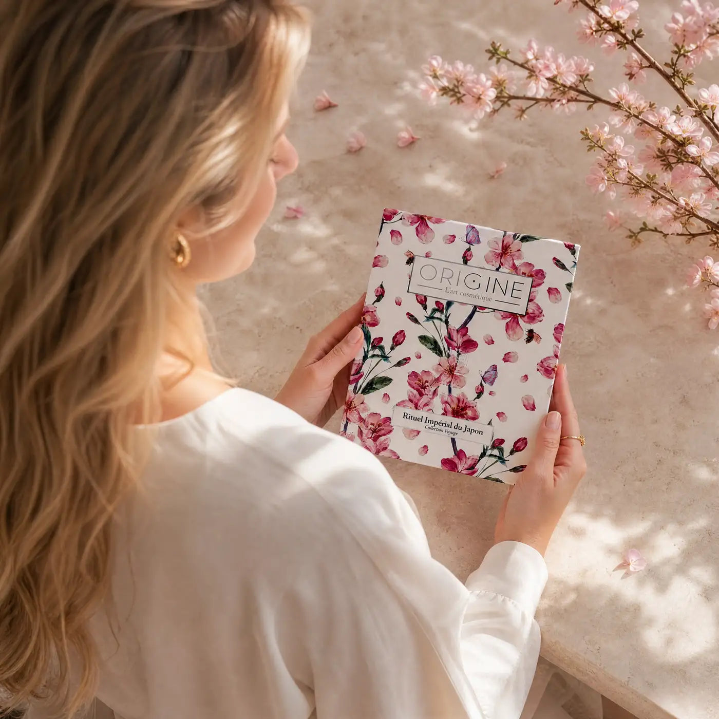 La pochette Duo Fleur de cerisier