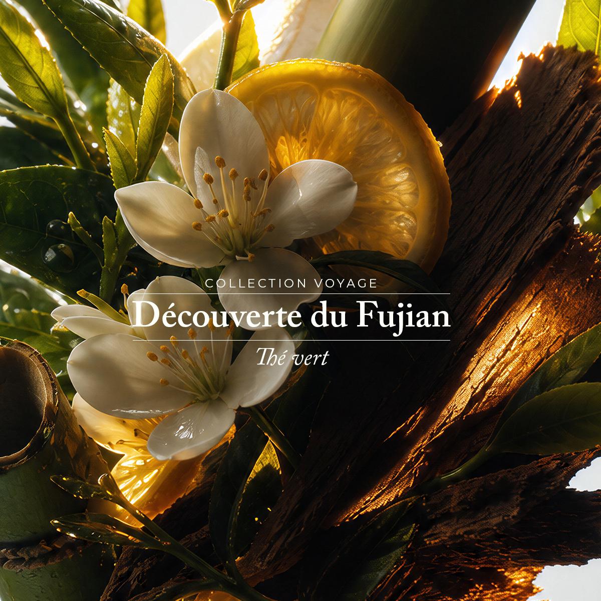 Huile satinante de beauté - Thé vert - Découverte du Fujian