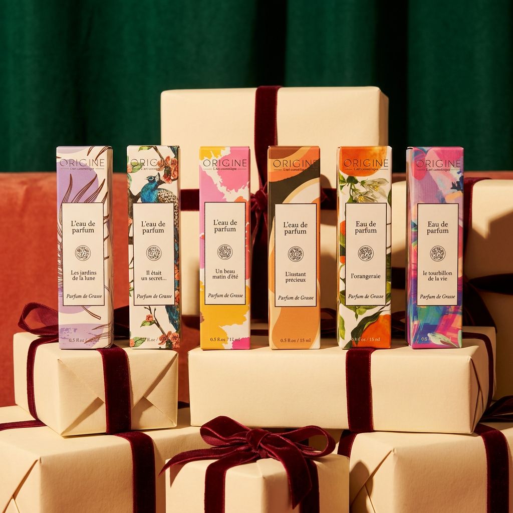 Collection de petits formats d’eaux de parfum Origine