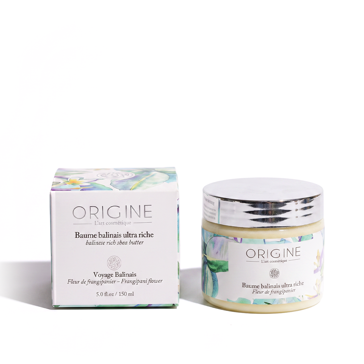 Pot de Baume Balinais Ultra Riche au Karité 150 ml, collection Voyage balinais, Origine