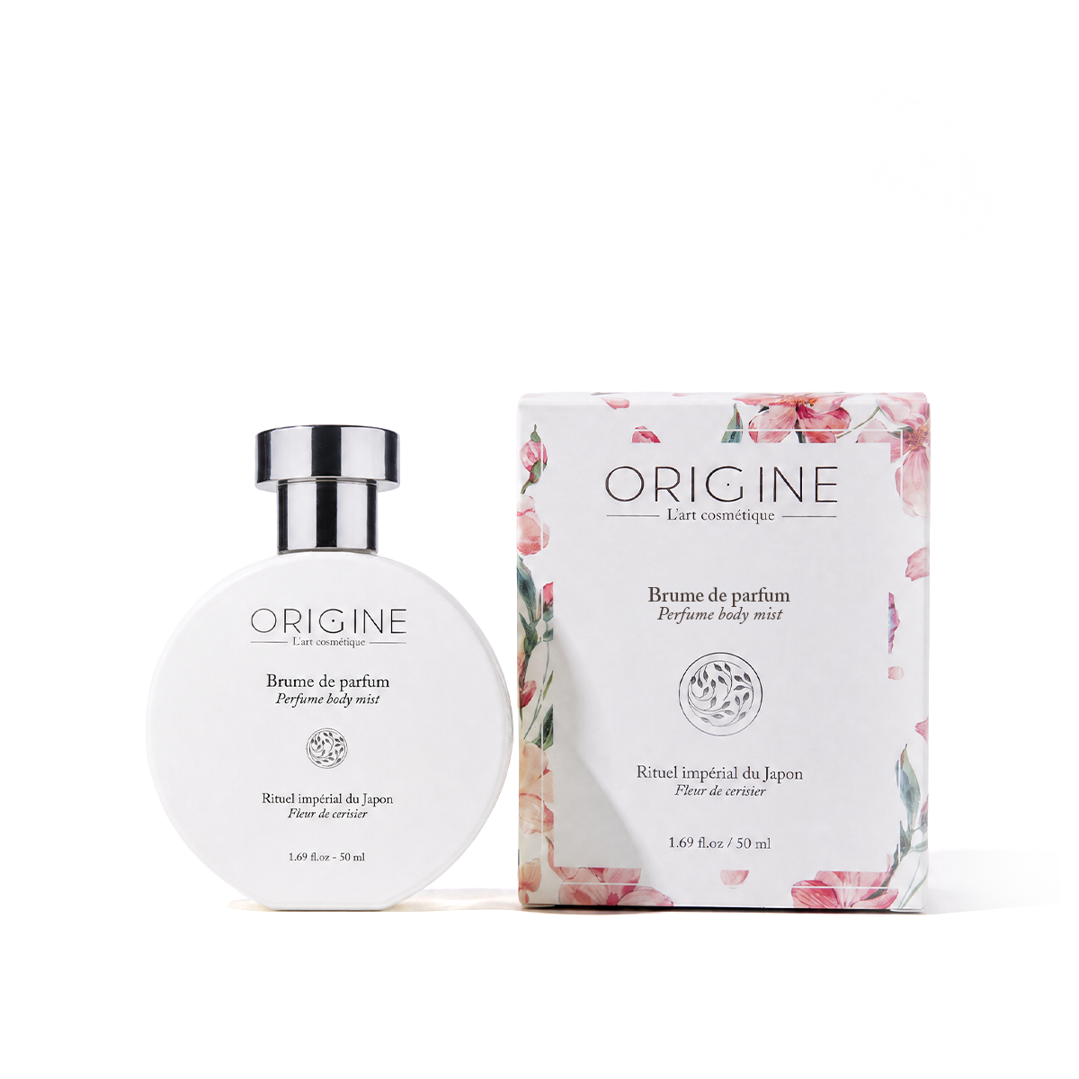 Flacon de Brume de Parfum Fleur de Cerisier 50 ml, collection Voyage Rituel impérial du Japon, Origine