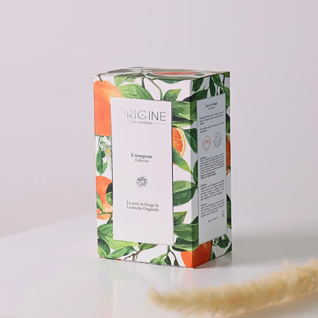 Coffret duo - L'Orangeraie - Sucre de lissage et gel douche