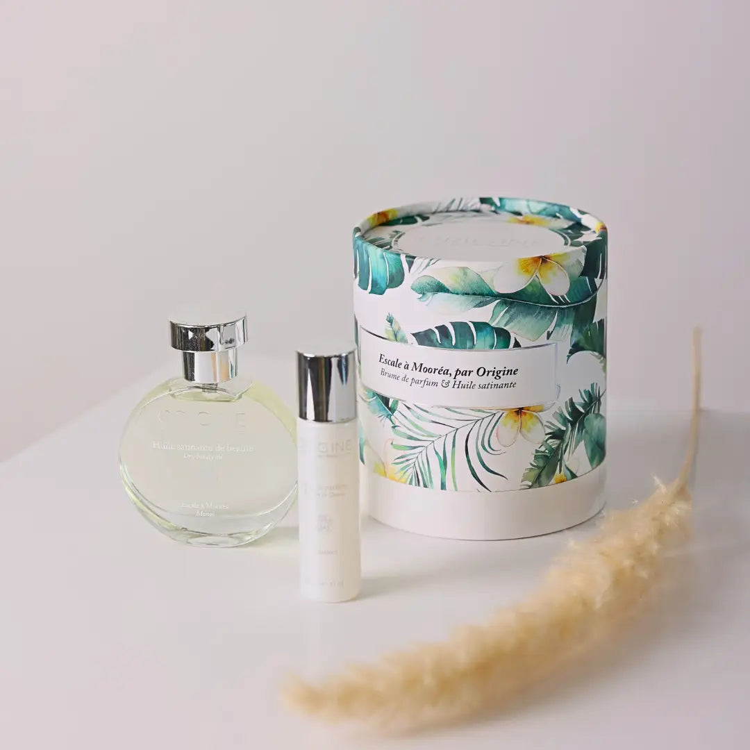 Gift Set - Stopover in Moorea - Eau de parfum &amp; Satin oil