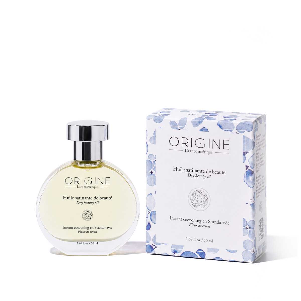 Satin Beauty Oil - Cotton Flower - Instant pampering in Scandinavia