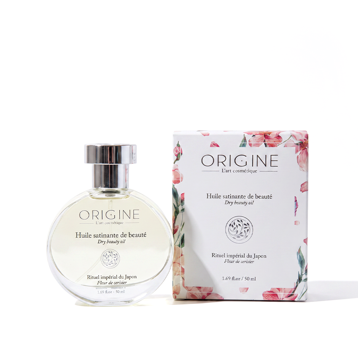 Huile satinante de beauté Rituel impérial du Japon 50 ml, collection Voyage Origine