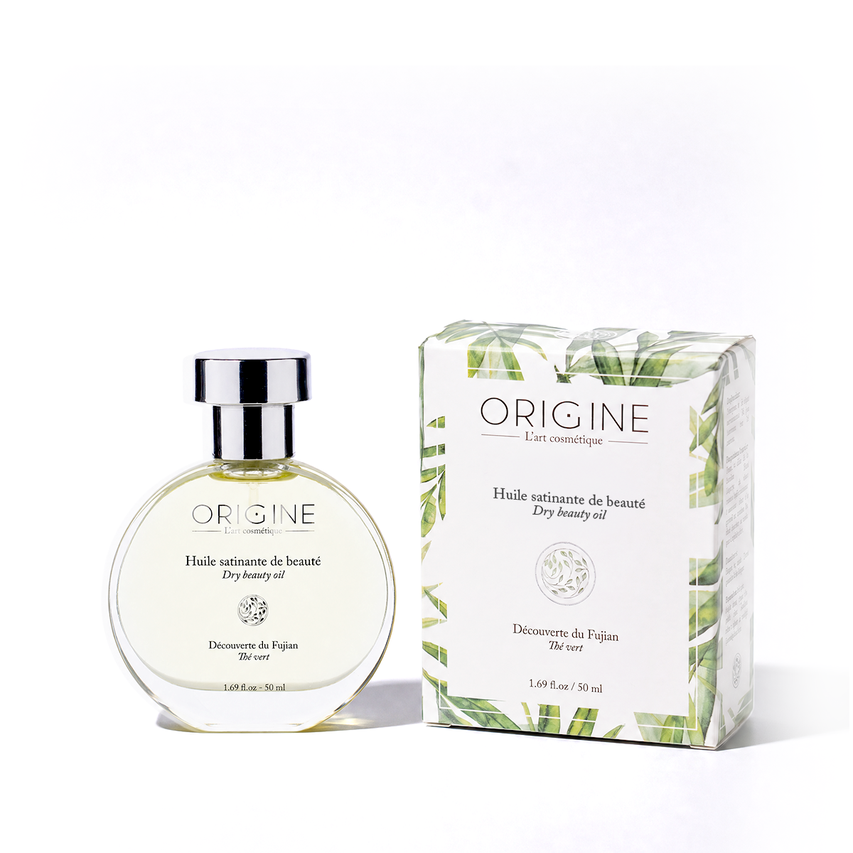 Huile satinante de beauté -  Thé vert - Découverte du Fujian