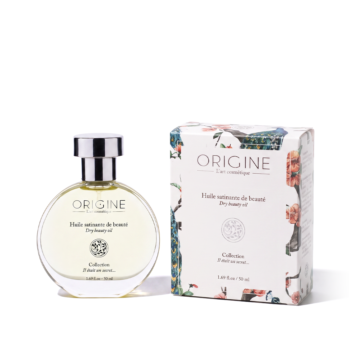 Flacon d'huile satinante Il était un secret 50 ml, collection Signature Origine