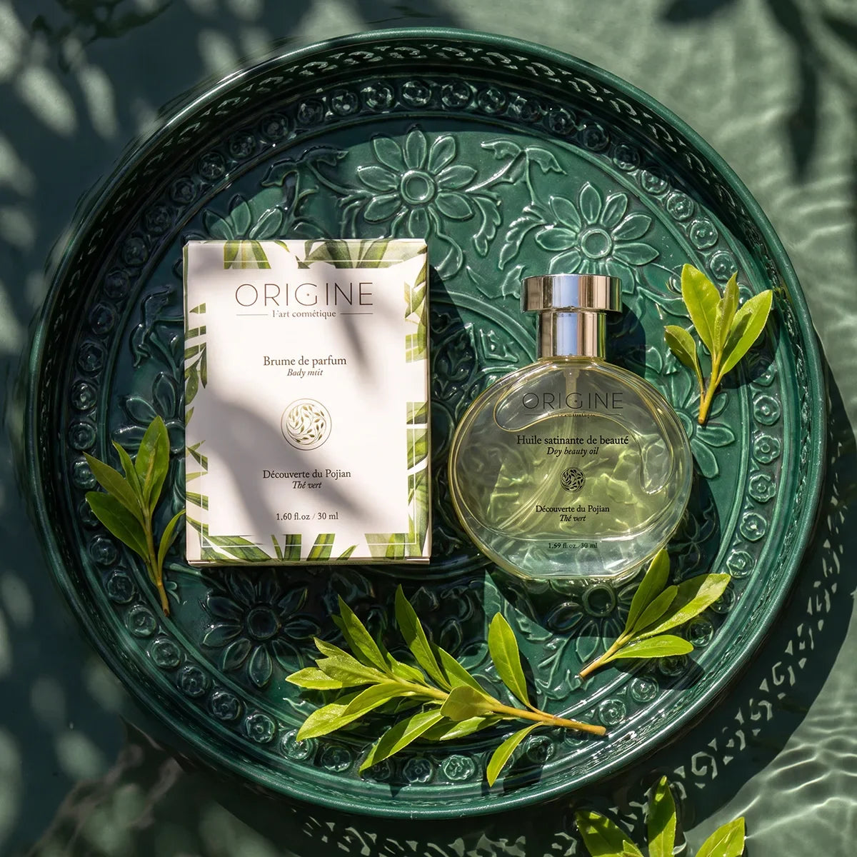 Huile satinante de beauté -  Thé vert - Découverte du Fujian