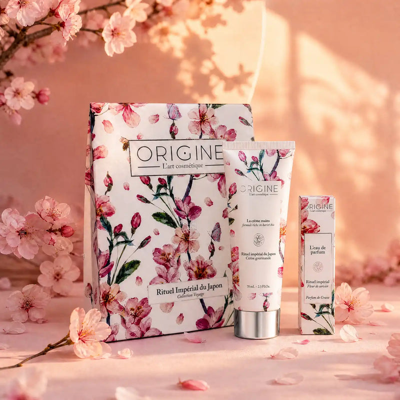 La pochette Duo Fleur de cerisier