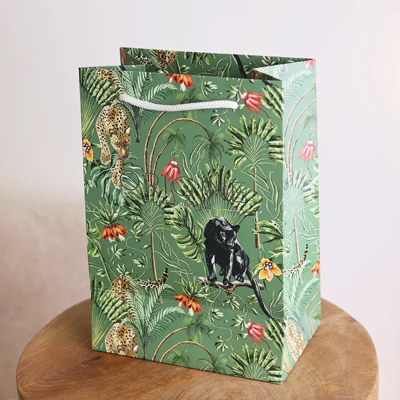 Sac cadeau Origine aux couleurs du parfum L'Instinct, collection Signature